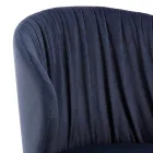 Eetkamerstoel in elegante moderne designstof - Reginaldo Viadurini