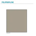 Woonkamerstoel in hout en polypropyleen Made in Italy, 4 stuks - Marbella Viadurini