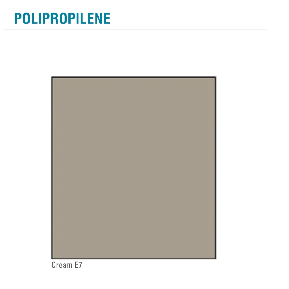 Woonkamerstoel in hout en polypropyleen Made in Italy, 4 stuks - Marbella Viadurini