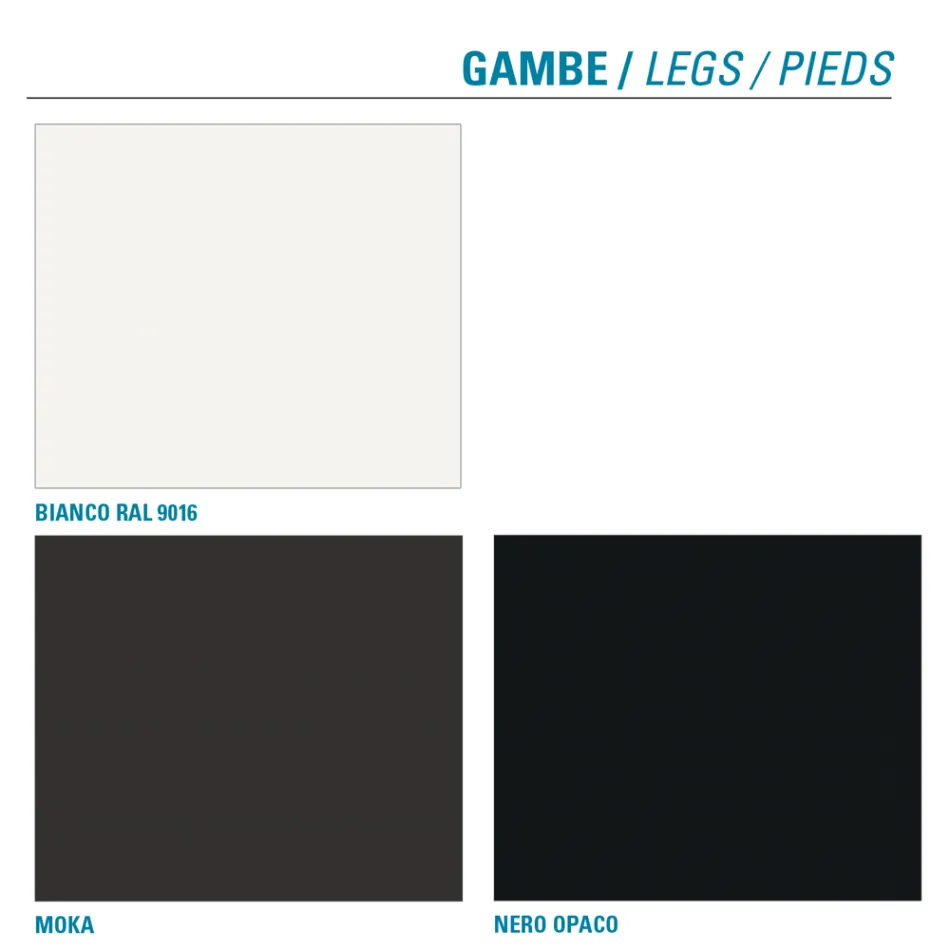 Metalen woonkamerstoel en zitting van microvezel Made in Italy, 2 stuks - Fabiola Viadurini