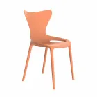 Stapelbare design tuinstoelen in polypropyleen 4 stuks - Love by Vondom Viadurini