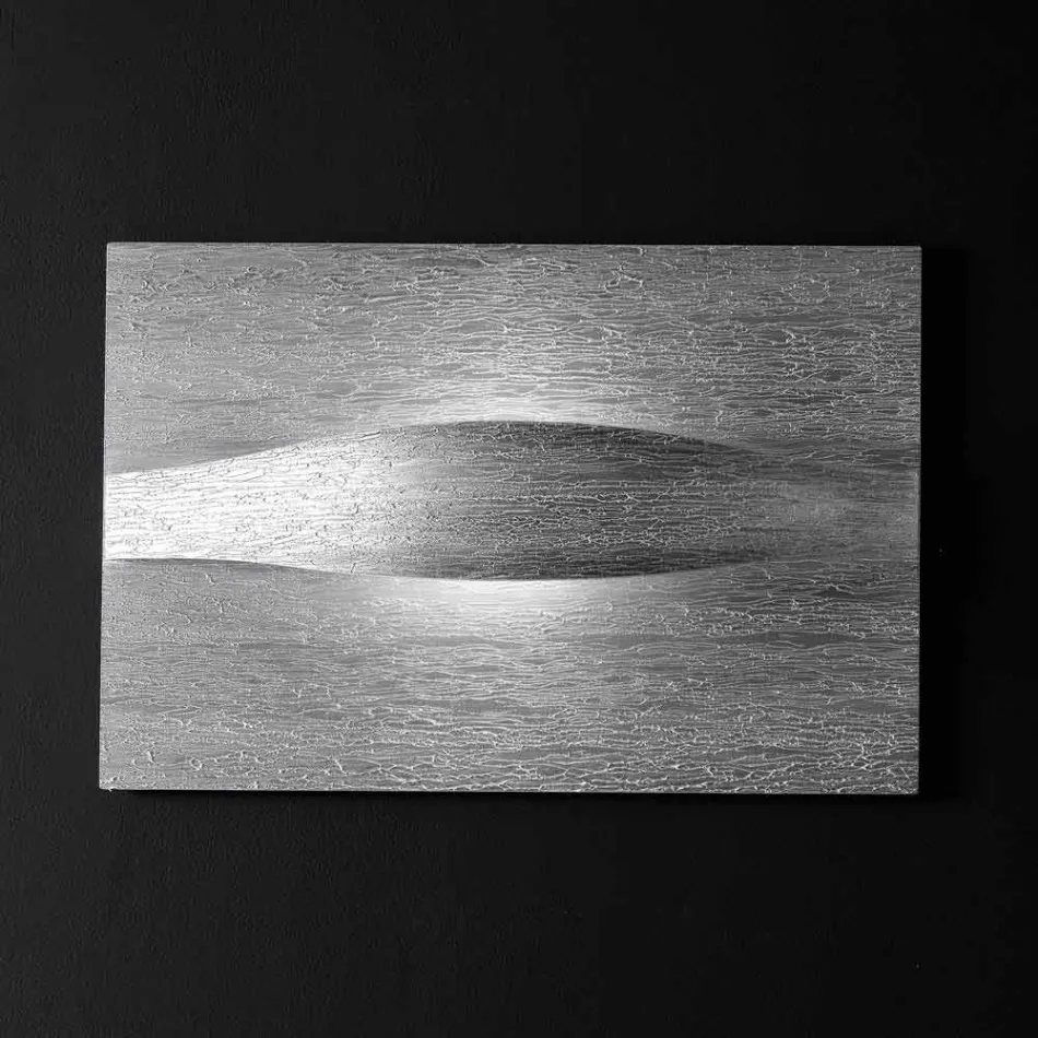 Selene Art &amp; Light applique met de hand gemaakte geweven panelen Viadurini