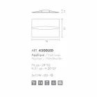 Selene Art &amp; Light applique met de hand gemaakte geweven panelen Viadurini