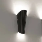 Selene Bloom applicatie glas handgemaakt in Italië 12x11 H 28 cm Viadurini