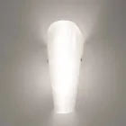 Selene Bloom applicatie glas handgemaakt in Italië 12x11 H 28 cm Viadurini