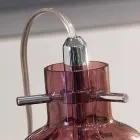 Selene Bossa Nova tafellamp Ø11 H16cm, geblazen glazen amethist Viadurini