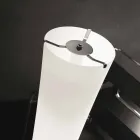 Selene Hourglass geblazen glas staande lamp H175cm Ø36 Viadurini