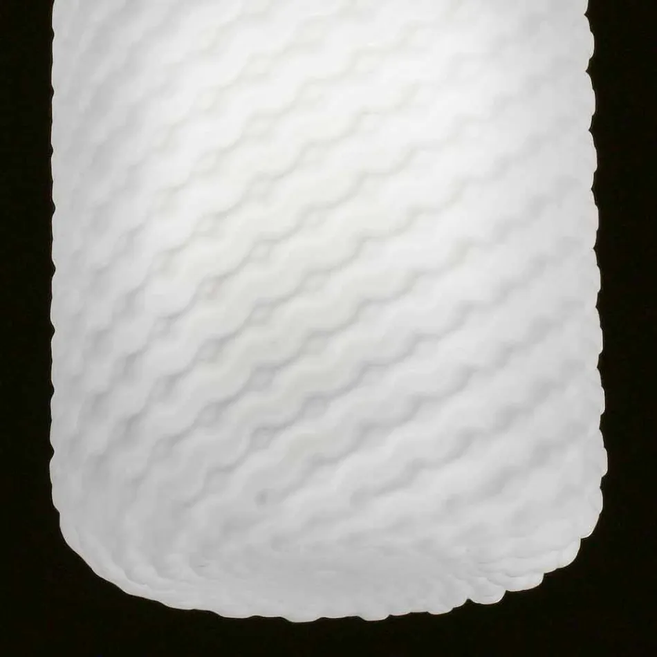 Selene Domino hanglamp geblazen Ø21 H 27/140 cm glazen Viadurini