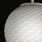 Selene Domino chandelier geblazen glazen handgemaakte Ø27 H 27 / 140cm Viadurini