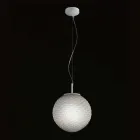 Selene Domino chandelier geblazen glazen handgemaakte Ø27 H 27 / 140cm Viadurini