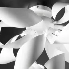 Selene Ginger metalen plafond geproduceerd in Italië Ø50 H35cm Viadurini