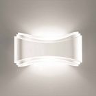 Selene Ionica wandlamp gemaakt in Italië, 40x12H20cm, staal en glas Viadurini