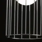 Selene Kluvì hanglamp geblazen glazen Ø19 H 27 / 150cm Viadurini