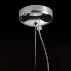 Selene Kluvì hanglamp geblazen glazen Ø19 H 27 / 150cm Viadurini