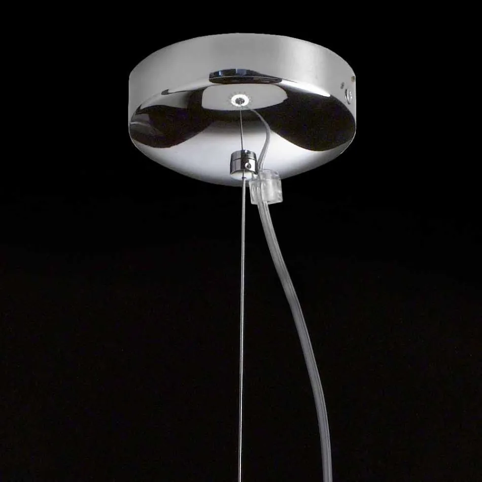 Selene Kluvì hanglamp geblazen glazen Ø19 H 27 / 150cm Viadurini