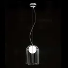 Selene Kluvì hanglamp geblazen glazen Ø19 H 27 / 150cm Viadurini