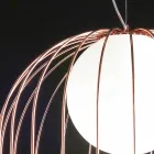 Selene Kluvì hanglamp geblazen glazen Ø54 H 70 / 200cm Viadurini