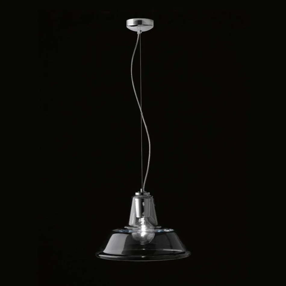 Selene Lampara hanglamp geblazen Ø37 ​​H 24/140 cm glazen Viadurini