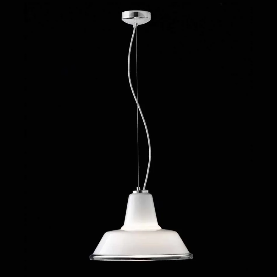 Selene Lampara hanglamp geblazen Ø37 ​​H 24/140 cm glazen Viadurini