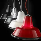 Selene Lampara hanglamp geblazen Ø37 ​​H 24/140 cm glazen Viadurini