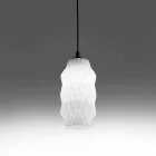 Selene Origami hanglamp geblazen glazen Ø16 H 30 / 140cm Viadurini