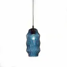 Selene Origami hanglamp geblazen glazen Ø16 H 30 / 140cm Viadurini