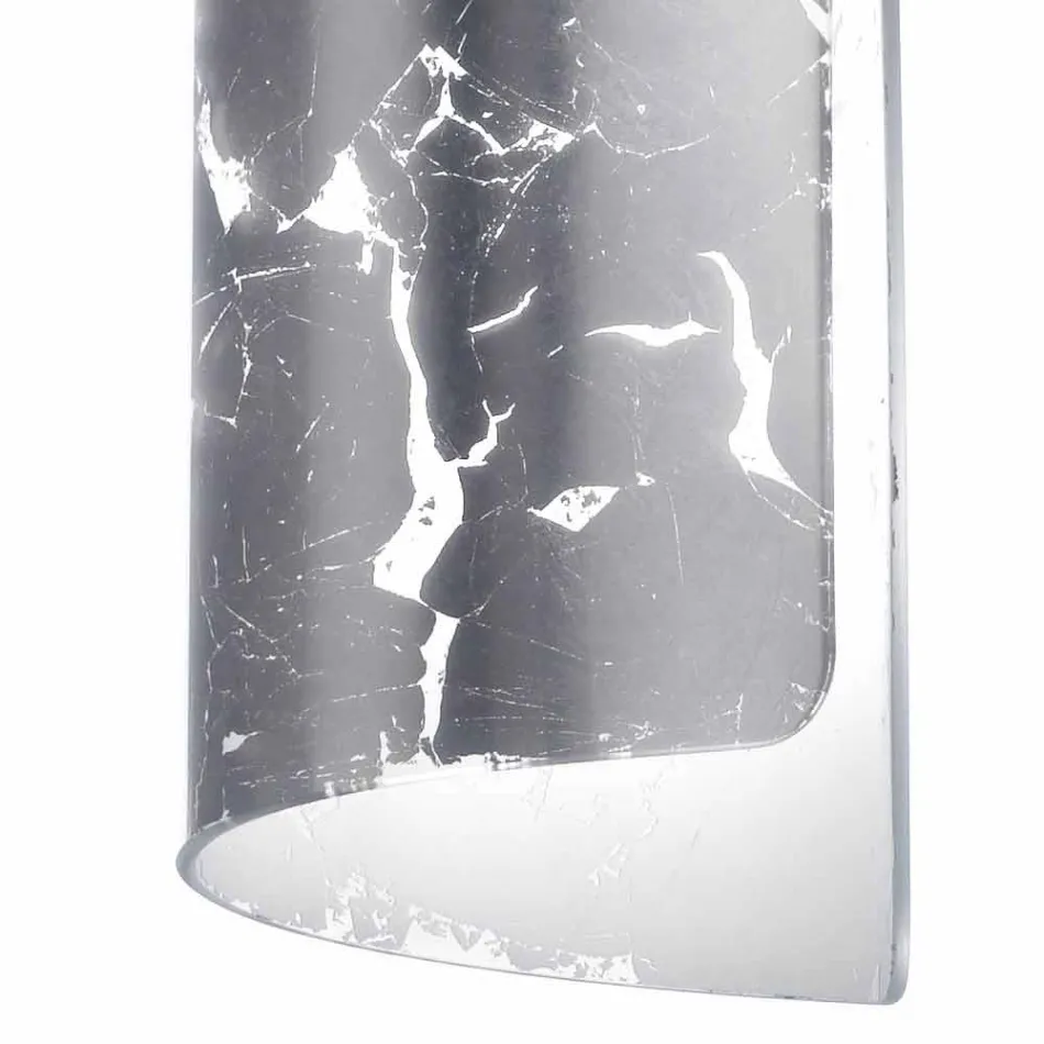 Selene papyrus moderne kristallen hanglamp Ø15 H 125cm Viadurini