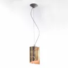 Selene papyrus moderne kristallen hanglamp Ø15 H 125cm Viadurini