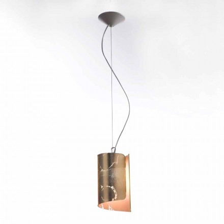 Selene papyrus moderne kristallen hanglamp Ø15 H 125cm Viadurini