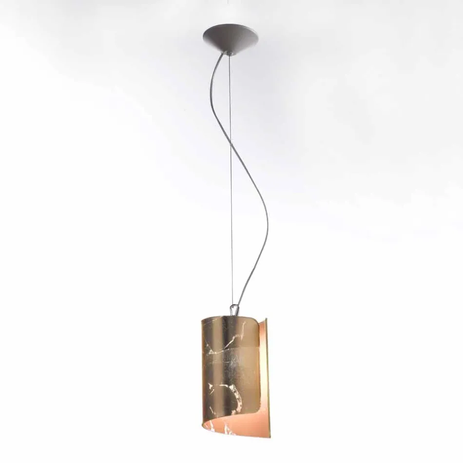 Selene papyrus moderne kristallen hanglamp Ø15 H 125cm Viadurini