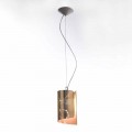 Selene papyrus moderne kristallen hanglamp Ø15 H 125cm
