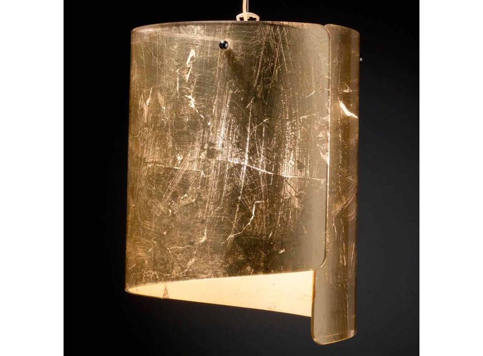 Selene papyrus moderne kristallen hanglamp Ø26 H 125cm Viadurini