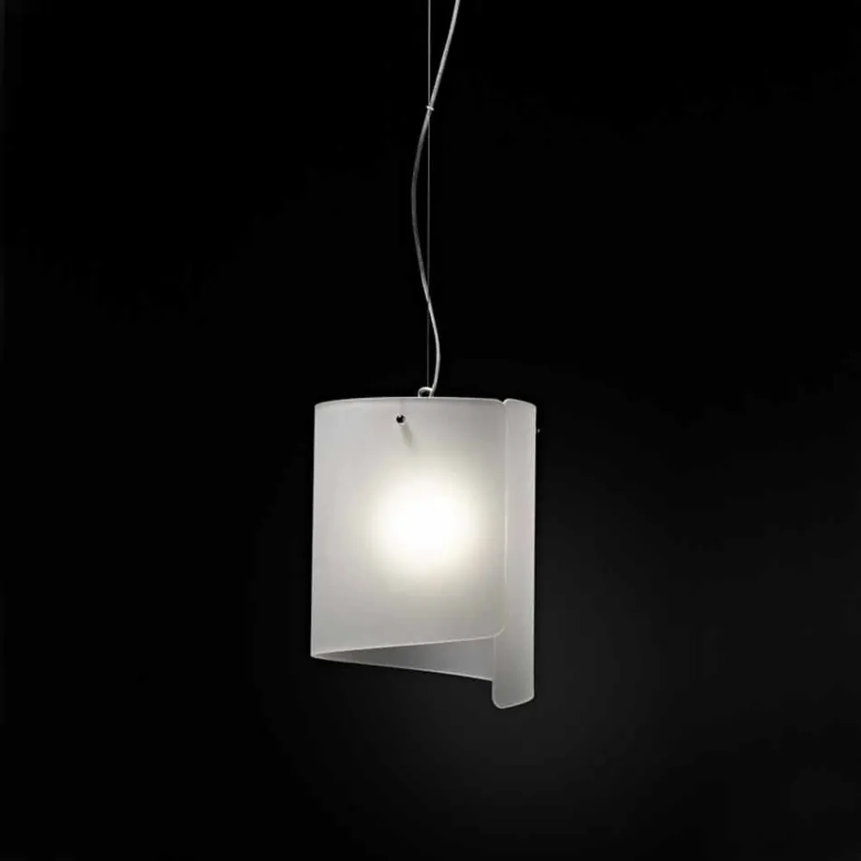 Selene papyrus moderne kristallen hanglamp Ø26 H 125cm Viadurini
