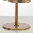 Selene Papiro design tafellamp kristal Ø15 H38cm Viadurini