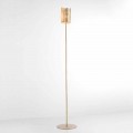 Selene Papiro design staande lamp Crystal Ø15 H 180cm