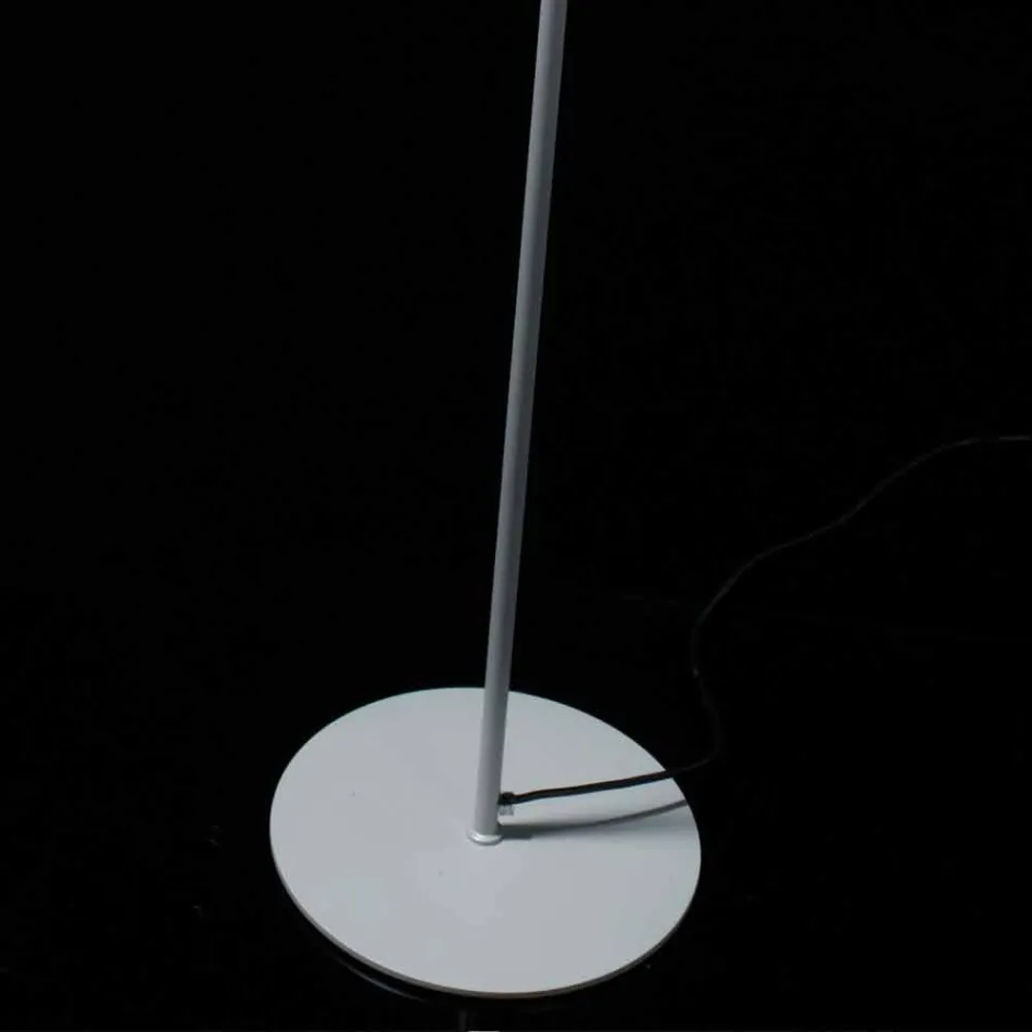 Selene Papiro ontwerper staande lamp H185cm kristal Ø26 Viadurini