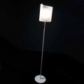 Selene Papiro ontwerper staande lamp H185cm kristal Ø26