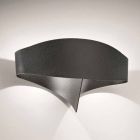 Selene Shield applique modern design gelakt staal Viadurini