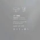 Selene moderne wandlamp in Italië Shield 29x15xH16 cm Viadurini