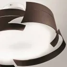 Selene Vultur ontwerp plafond Ø59,5 H 25cm Made in Italy Viadurini