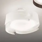 Selene Vultur plafond staal gemaakt in Italië O47 H 25cm Viadurini