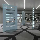 Separè Modern Design Wall Code Made in Italy Viadurini