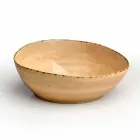 Service 12 rechthoekige en ronde gekleurde platen Modern design in steengoed - Simba Viadurini