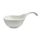 Aperitiefservies 12-delige moderne witte porseleinen designborden - Nalah Viadurini