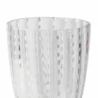 Gekleurd Glazen Waterglazen Servies met Stippen 12 Stuks - Botswana Viadurini