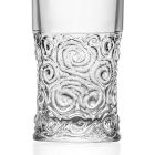 Highball Glazen Servies in Eco Crystal Audace Decoratie 12 Stuks - Ritmo Viadurini