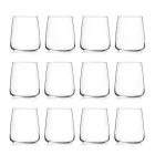 Tumbler Waterglazen Set Eco Crystal Minimal 12 Stuks - Primordio Viadurini