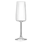 Italiaanse Minimal Eco Crystal Flute Goblet Set 12-delig - Primordio Viadurini