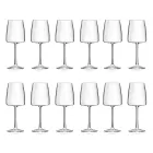 Italiaanse Minimal Eco Crystal Goblet Set 12 Stuks - Primordio Viadurini