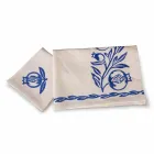 Italiaanse ambachtelijke ontbijtservice handafdruk op oude stoffen - merken Viadurini